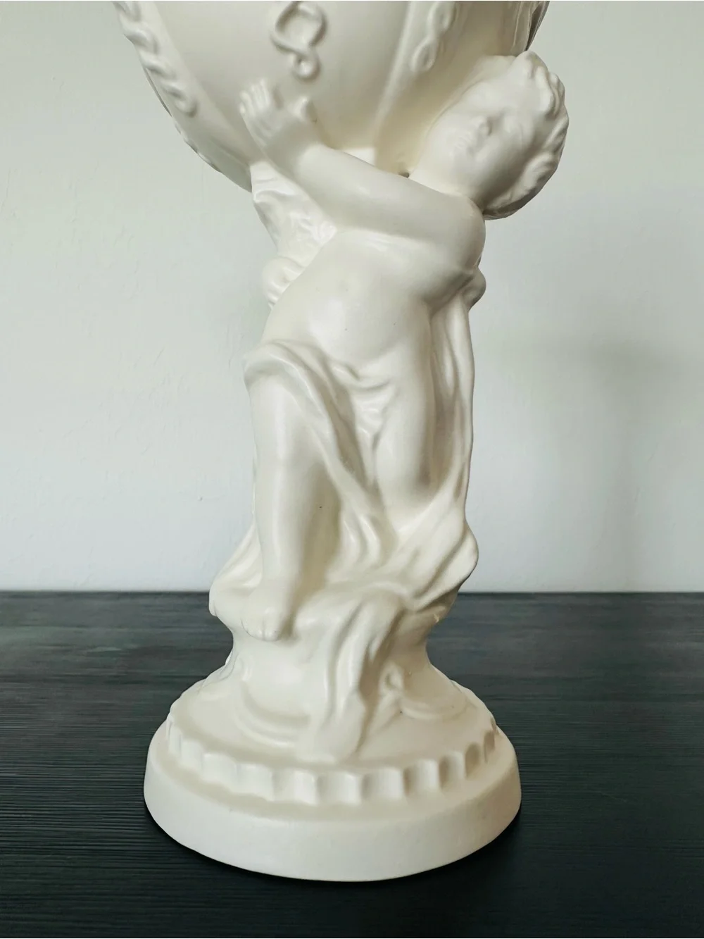 Vintage Inarco Japan Cherub Pedestal Planter